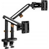 Кронштейн для мониторов Ultramounts UM727B черный 17"-32" макс.9кг крепление к столешнице поворот и
