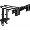 Кронштейн для мониторов Ultramounts UM727B черный 17"-32" макс.9кг крепление к столешнице поворот и