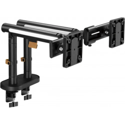 Кронштейн для мониторов Ultramounts UM727B черный 17"-32" макс.9кг крепление к столешнице поворот и