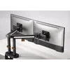 Кронштейн для мониторов Ultramounts UM727B черный 17"-32" макс.9кг крепление к столешнице поворот и