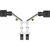 Кронштейн для мониторов Ultramounts UM727W белый 17"-32" макс.9кг крепление к столешнице поворот и н