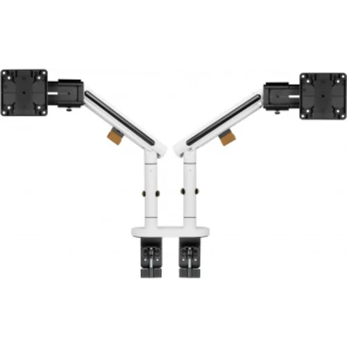 Кронштейн для мониторов Ultramounts UM727W белый 17"-32" макс.9кг крепление к столешнице поворот и н
