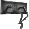Кронштейн для мониторов Ultramounts UM729 черный 17"-27" макс.7кг крепление к столешнице поворот и н