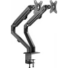 Кронштейн для мониторов Ultramounts UM729 черный 17"-27" макс.7кг крепление к столешнице поворот и н