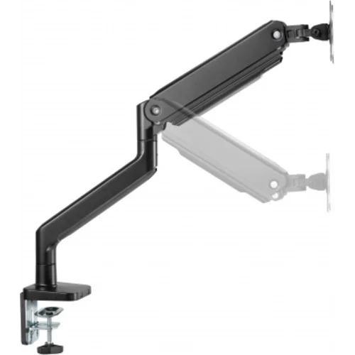 Кронштейн для мониторов Ultramounts UM730 черный 17"-45" макс.16кг крепление к столешнице поворот и