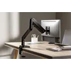 Кронштейн для мониторов Ultramounts UM730 черный 17"-45" макс.16кг крепление к столешнице поворот и