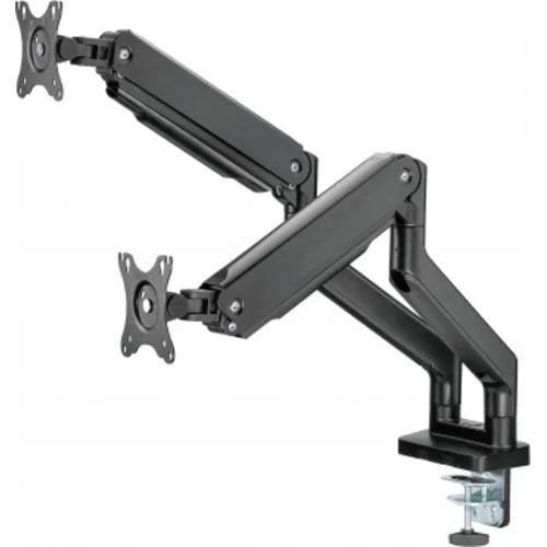 Кронштейн для мониторов Ultramounts UM731 черный 17"-35" макс.16кг крепление к столешнице поворот и