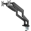 Кронштейн для мониторов Ultramounts UM731 черный 17"-35" макс.16кг крепление к столешнице поворот и