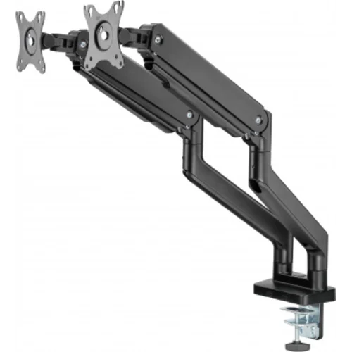 Кронштейн для мониторов Ultramounts UM731 черный 17"-35" макс.16кг крепление к столешнице поворот и