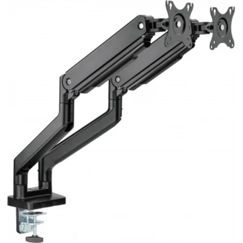Кронштейн для мониторов Ultramounts UM731 черный 17"-35" макс.16кг крепление к столешнице поворот и