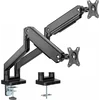 Кронштейн для мониторов Ultramounts UM731 черный 17"-35" макс.16кг крепление к столешнице поворот и