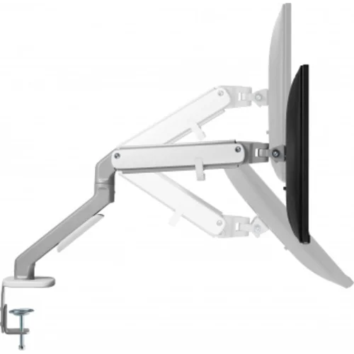 Кронштейн для мониторов Ultramounts UM734SIL серый/серебристый 17"-27" макс.7кг крепление к столешни