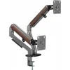Кронштейн для мониторов Ultramounts UM735WD серый/коричневый 17"-27" макс.7кг крепление к столешнице