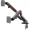 Кронштейн для мониторов Ultramounts UM735WD серый/коричневый 17"-27" макс.7кг крепление к столешнице