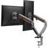 Кронштейн для мониторов Ultramounts UM735WD серый/коричневый 17"-27" макс.7кг крепление к столешнице