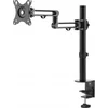 Кронштейн для мониторов Ultramounts UM736 черный 17"-32" макс.8кг крепление к столешнице поворот и н