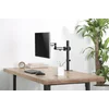 Кронштейн для мониторов Ultramounts UM736 черный 17"-32" макс.8кг крепление к столешнице поворот и н