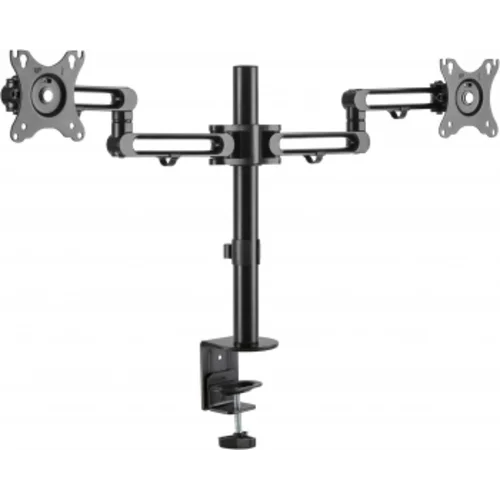 Кронштейн для мониторов Ultramounts UM737 черный 17"-32" макс.8кг крепление к столешнице поворот и н