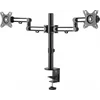 Кронштейн для мониторов Ultramounts UM737 черный 17"-32" макс.8кг крепление к столешнице поворот и н