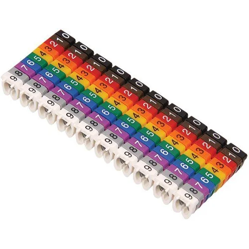 Маркер каб. МКН комплект цифр "0-9" 6кв.мм (уп.100шт) IEK UMK06-02-09