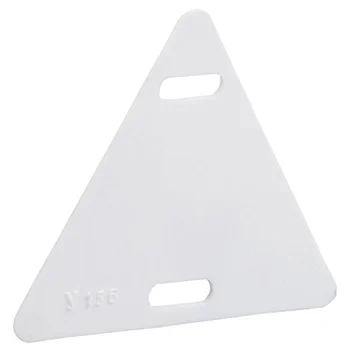 Бирка кабельная маркировочная У-136 55х55х55мм (треугольник) IEK UZMA-BIK-Y136-T