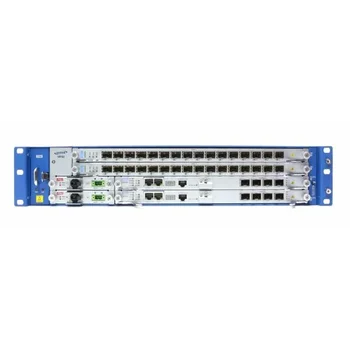 2RU шасси DASAN OLT GPON, 2 слота для установки интерфейсных модулей, 4x10G порта
