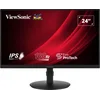 Монитор ViewSonic 23.8" VA2408-HDJ черный IPS LED 16:9 HDMI матовая HAS Piv 250cd 178гр/178гр 1920x1