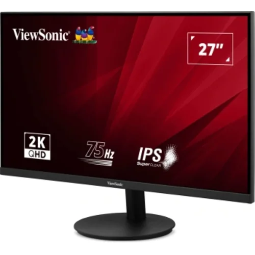 Монитор ViewSonic 27" VA2708-2K-HD-2 черный IPS LED 16:9 HDMI матовая 300cd 178гр/178гр 2560x1440 75