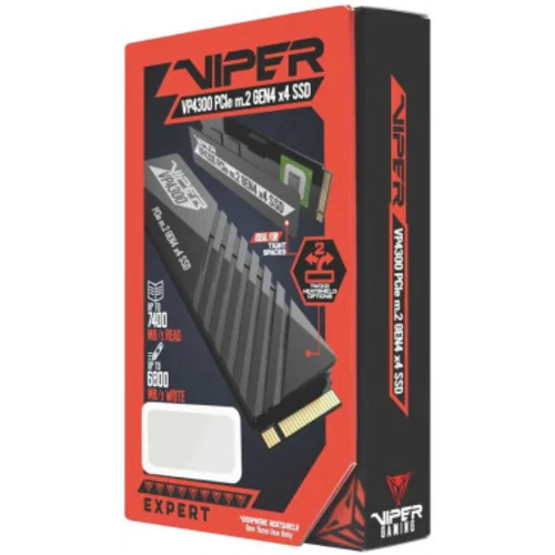 Накопитель SSD Patriot PCIe 4.0 x4 2TB VP4300-2TBM28H Viper VP4300 M.2 2280