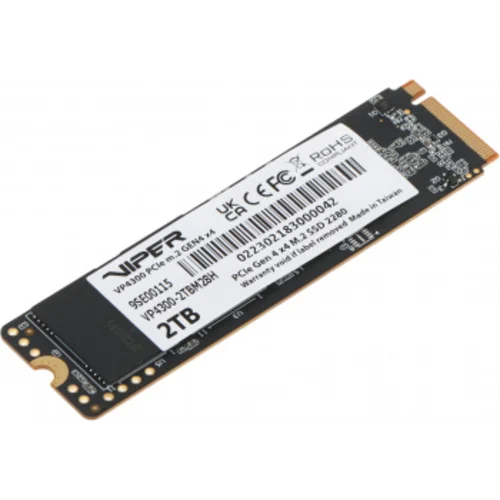 Накопитель SSD Patriot PCIe 4.0 x4 2TB VP4300-2TBM28H Viper VP4300 M.2 2280