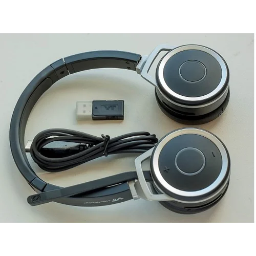 Беспроводная гарнитура VT9605-D, Дуо, HD звук, Bluetooth