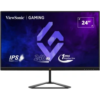 Монитор ViewSonic 23.8" VX2479A-HD-PRO черный IPS LED 1ms 16:9 HDMI матовая 1000:1 250cd 178гр/178гр
