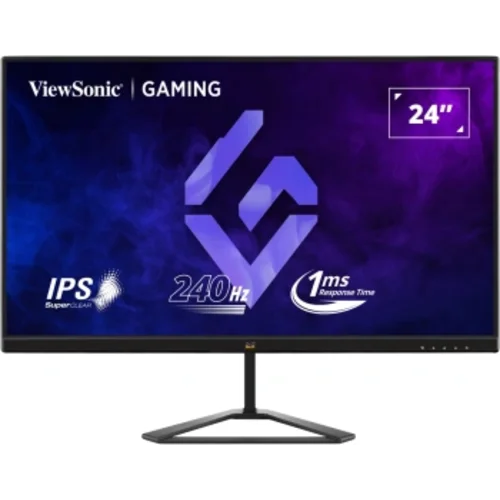 Монитор ViewSonic 23.8" VX2479A-HD-PRO черный IPS LED 1ms 16:9 HDMI матовая 1000:1 250cd 178гр/178гр