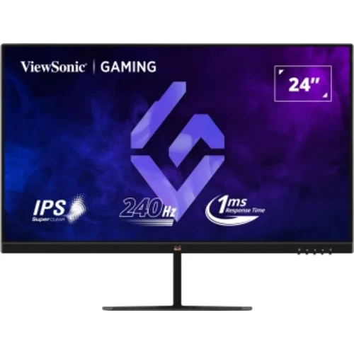 Монитор ViewSonic 23.8" VX2479A-HD-PRO черный IPS LED 1ms 16:9 HDMI матовая 1000:1 250cd 178гр/178гр