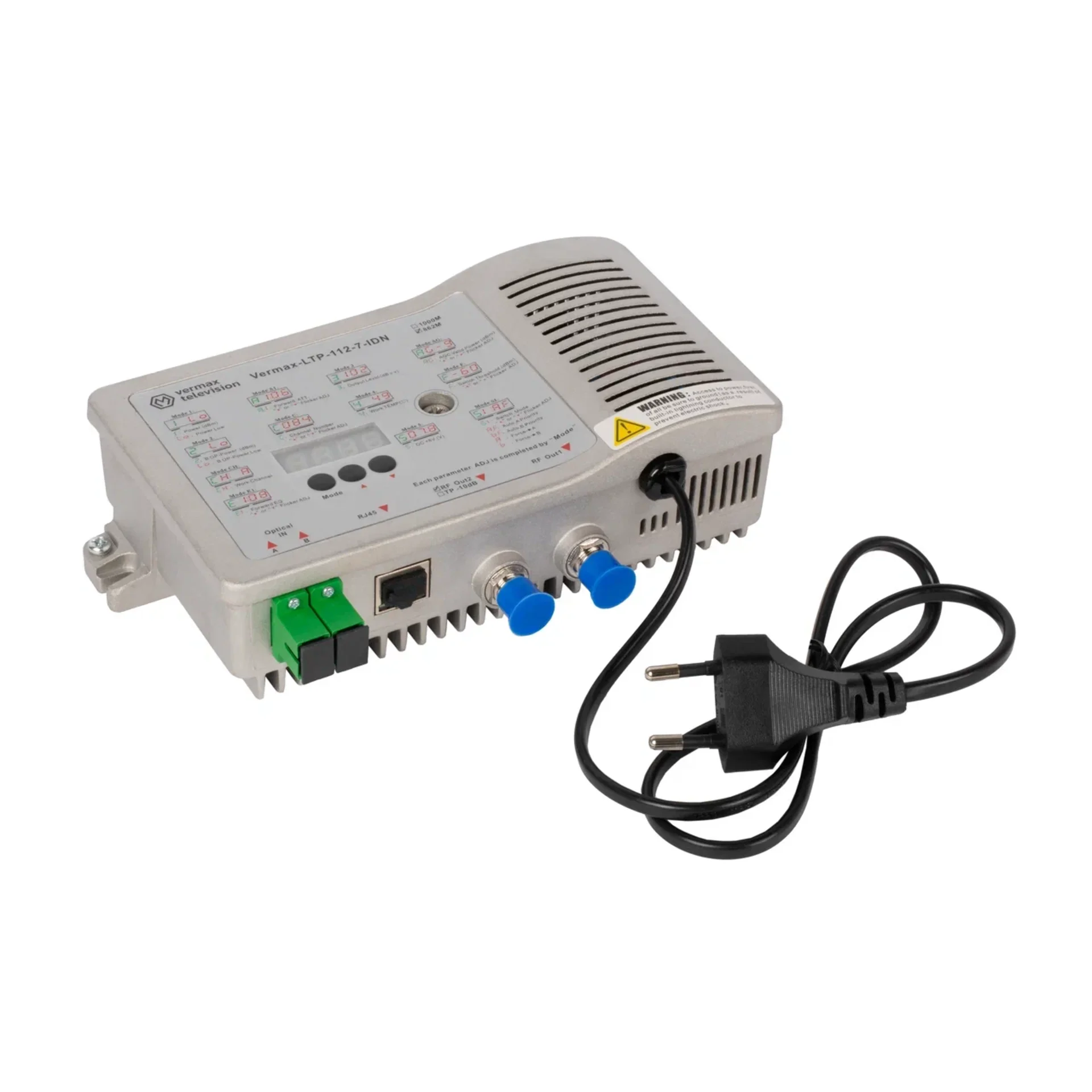 Приёмник оптический для сетей КТВ Vermax-LTP-112-7-IDN