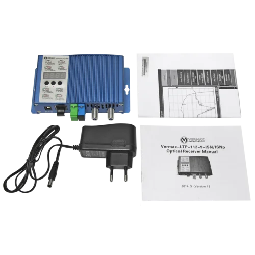 Приёмник оптический для сетей КТВ Vermax-LTP-112-9-ISNp