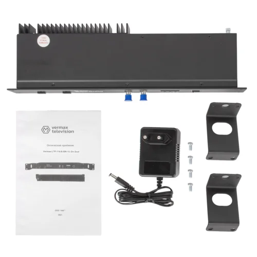 Приёмник оптический для сетей КТВ Vermax-LTP-114-8-ISN-1U