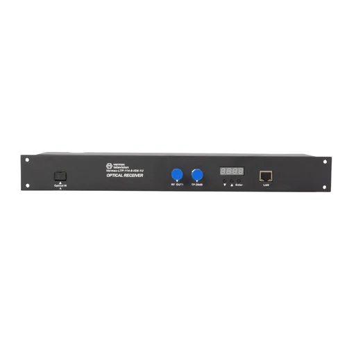 Приёмник оптический для сетей КТВ Vermax-LTP-114-8-ISN-1U