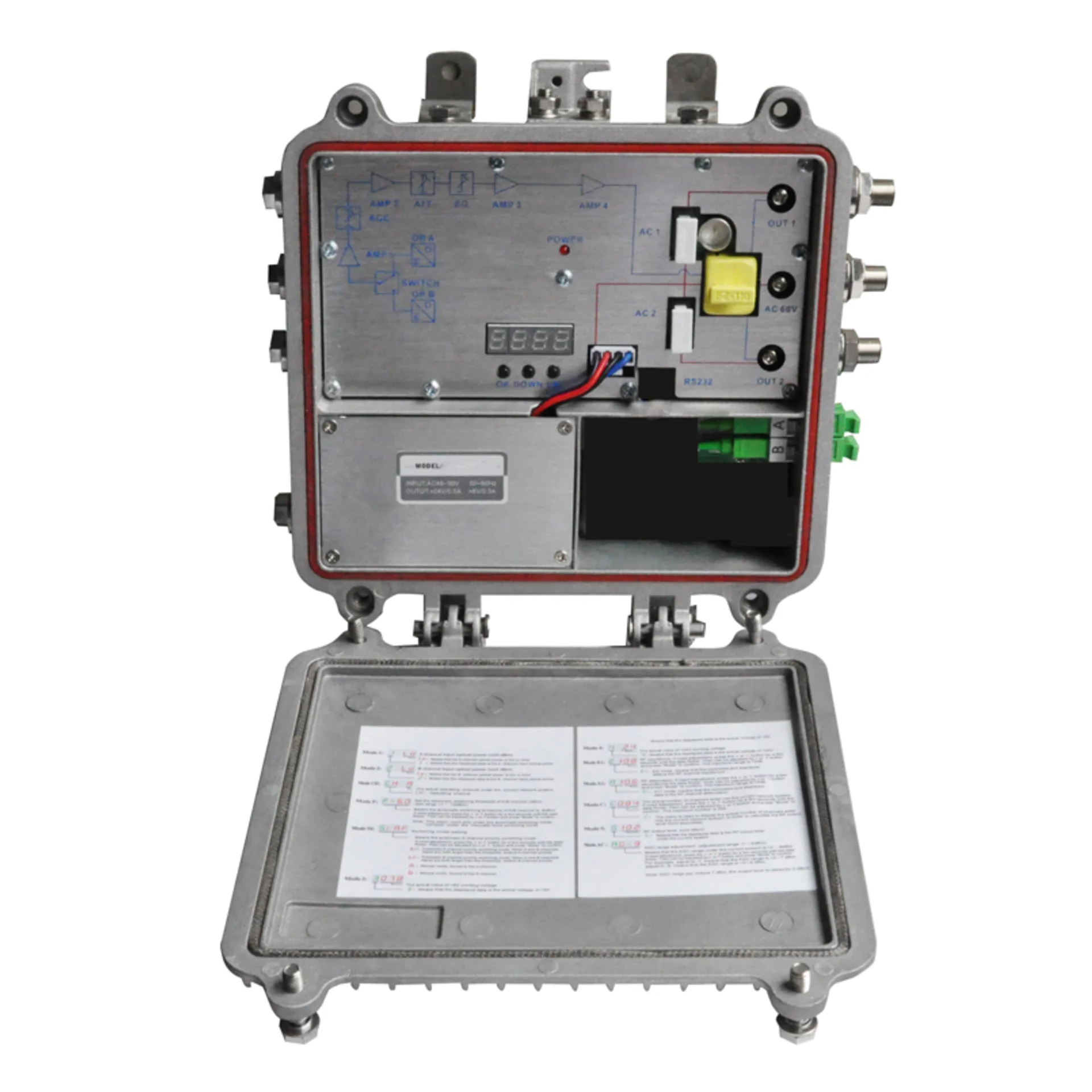 Приёмник оптический для сетей КТВ Vermax-LTP-116-7-OD