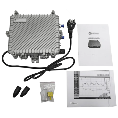 Приёмник оптический для сетей КТВ Vermax-LTP-116-7-OSNo внешний оптический порт