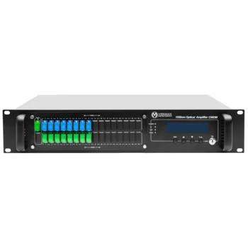 Оптический усилитель VERMAX для сетей КТВ, 16*17dBm, WDM фильтр PON