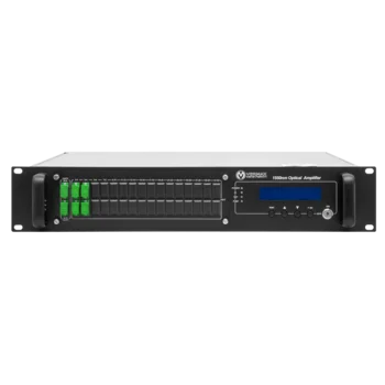 Оптический усилитель Vermax для сетей КТВ, 2 входа, 4*21dBm выхода, WDM фильтр PON