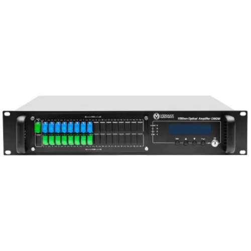 Оптический усилитель VERMAX для сетей КТВ, 8*15dBm, WDM фильтр PON
