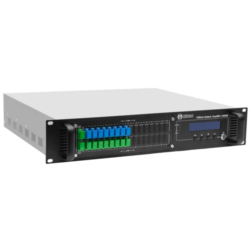 Оптический усилитель VERMAX для сетей КТВ, 2 входа, 8*17dBm выходов, WDM фильтр PON