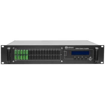 Оптический усилитель VERMAX для сетей КТВ, 2 входа, 8*22dBm выходов