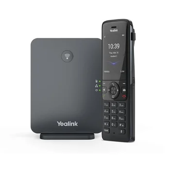 W78P (база W70B+трубка W78H) до 10 SIP-аккаунтов, до 10 трубок на базу, до 20 одновременных вызовов