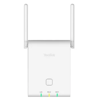 Контроллер Yealink W90DM, поддержка до 60 базовых DECT станций W90B, до 250 SIP-аккаунтов, до 250 одновременных вызовов, PoE