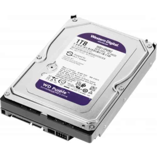 Жесткий диск WD SATA-III 1TB WD11PURZ Surveillance Purple (5400rpm) 64Mb 3.5"