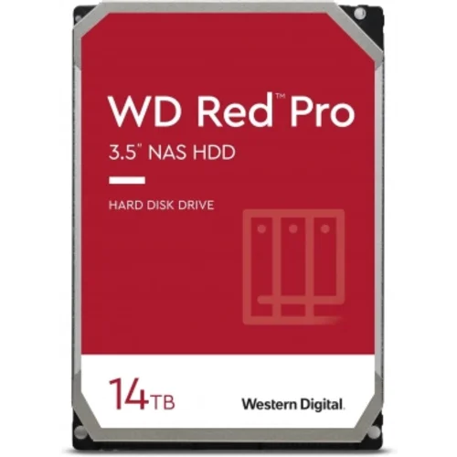 Жесткий диск WD SATA-III 14TB WD142KFGX NAS Red Pro (7200rpm) 512Mb 3.5"
