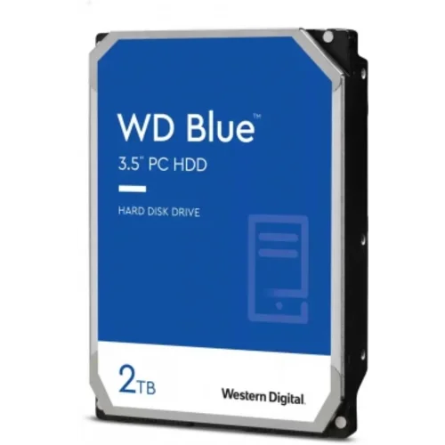 Жесткий диск WD SATA-III 2Tb WD20EZBX Desktop Blue (7200rpm) 256Mb 3.5"